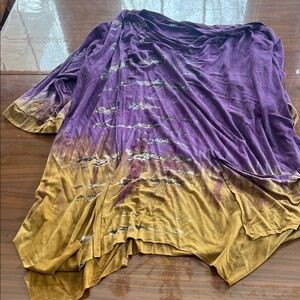 Purple and Gold Women's Tunic